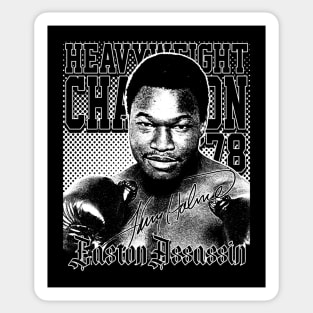 Larry Holmes White Sticker